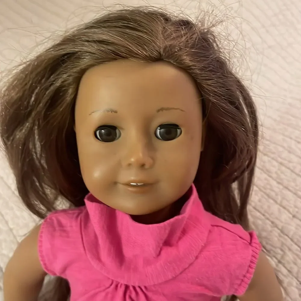 American Girl 2013 Just a Like You Doll with accessories and 2016 Cititoy Doll
